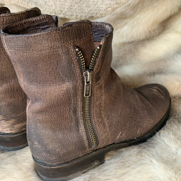 Charcoal Natalie, Double-zip Frye Boots - Picture 3 of 8